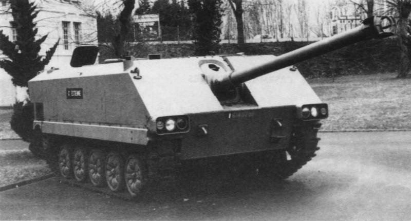Экспериментальная самоходная артиллерийская установка AMX-10M ACRA (Франция)