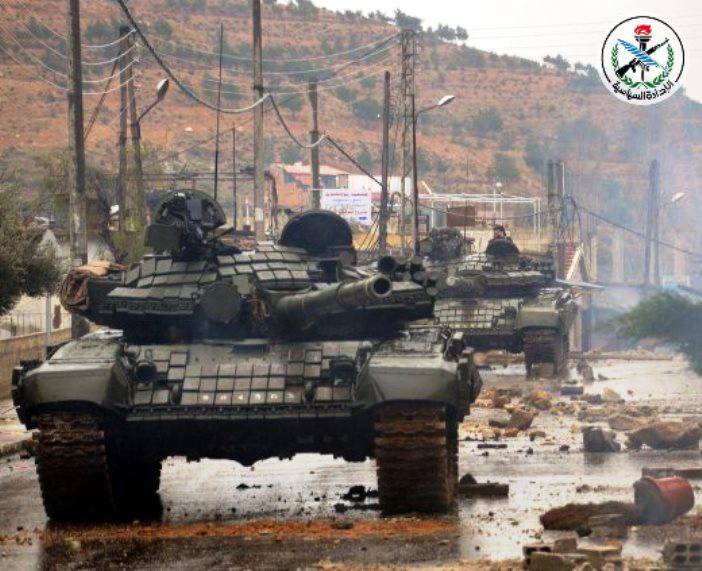 В Сирии замечены новые танки, еще не участвовавшие в боях