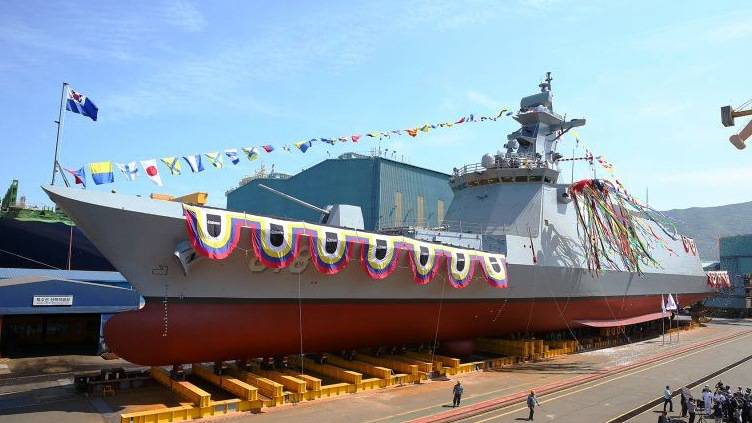 ВМС Южной Кореи заказали ещё два фрегата  FFX-2