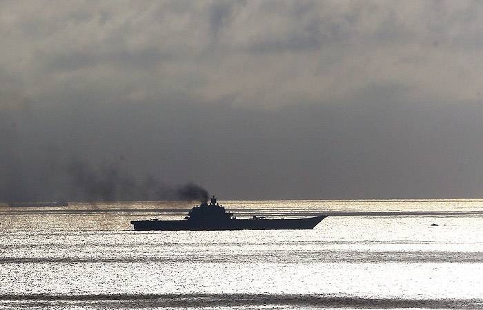 «Адмирал Кузнецов» может вернуться из Средиземноморья в январе
