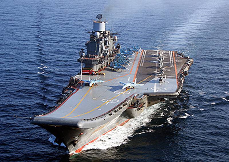 Работа авиации «Адмирала Кузнецова» в Средиземном море (видео)