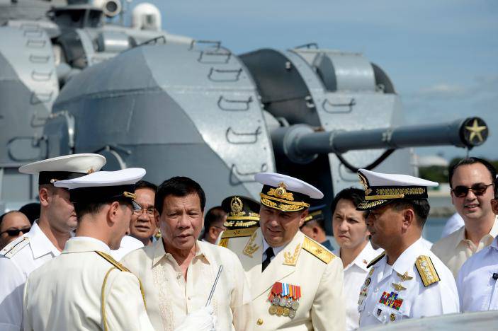 Президент Филиппин назвал Россию защитником и союзником