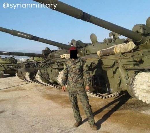 Модернизация Т-62М в Сирии