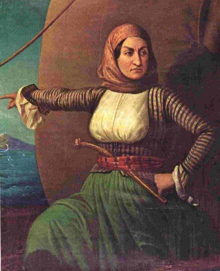 Женщина-адмирал. О герое Греции писали русские классики