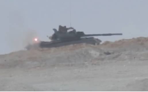 Сирийский Т-62М выдержал попадание противотанковой ракеты