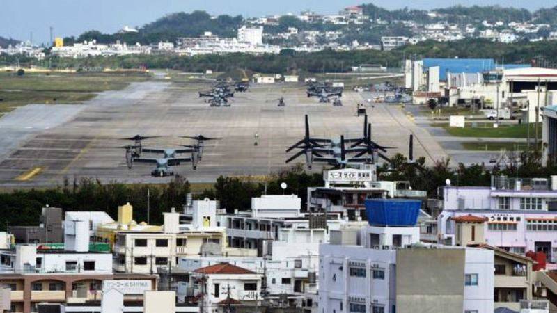 На Окинаве возобновлено строительство военного аэродрома США
