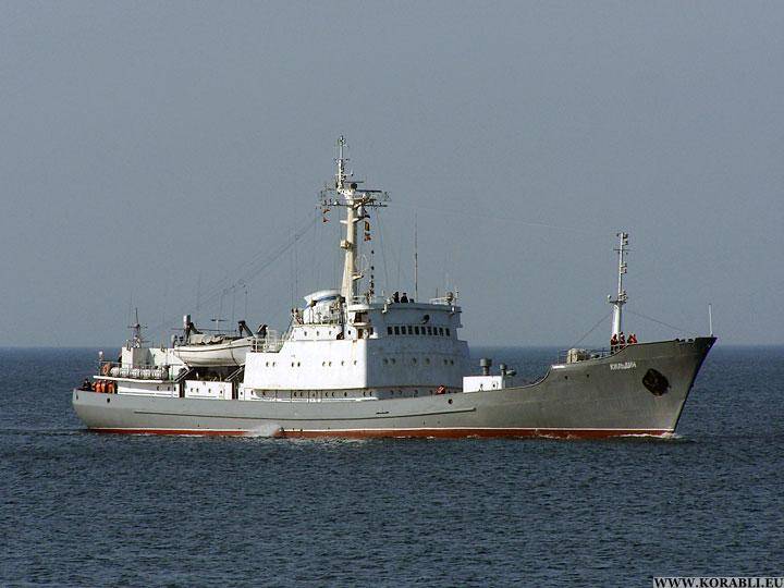 Разведывательный корабль «Кильдин» вошел в состав средиземноморской группировки
