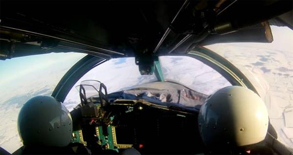 Самолёты Су-34 отработали нанесение ударов по целям на воронежском полигоне
