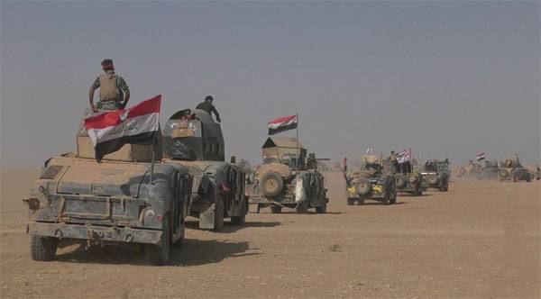 Иракские генералы рапортуют о военных успехах в районе Мосула
