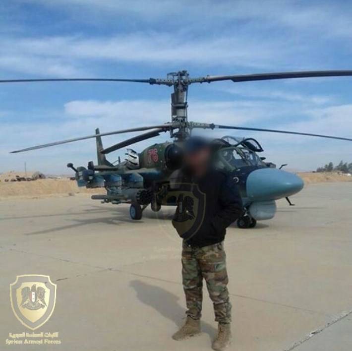 На Ка-52 в Сирии впервые замечены ПТУР «Вихрь-1»