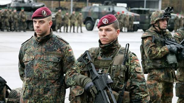 Германия увеличивает численность вооруженных сил