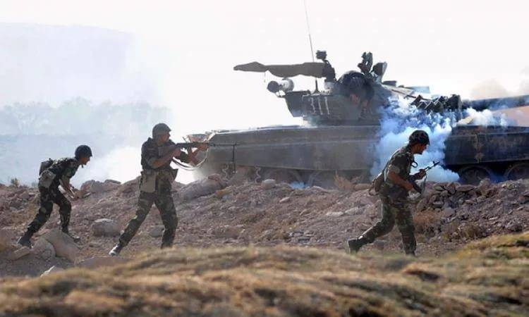 Возобновление боевых действий в Нагорном Карабахе