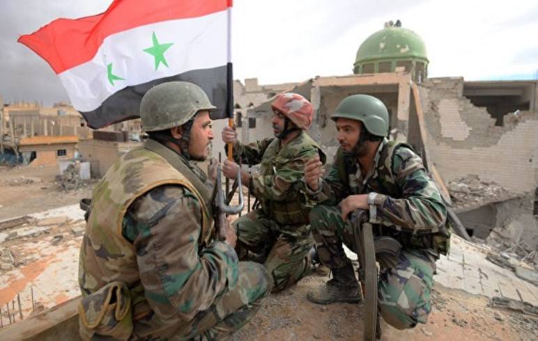 Сирийская армия находится в километре от центра Пальмиры