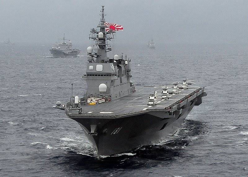 Япония направит в Южно-Китайское море вертолётоносец «Идзумо»