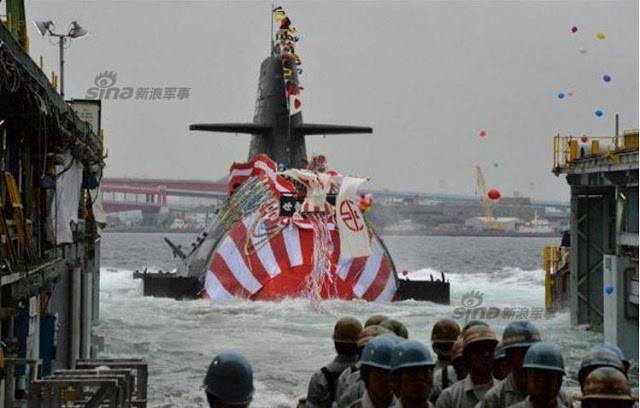 ВМФ Японии передана восьмая субмарина типа Souryu