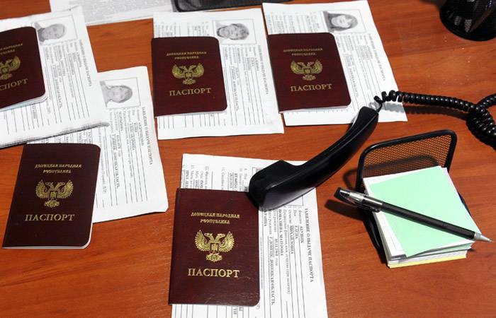 Украина потребовала от России отмены признания паспортов ЛДНР
