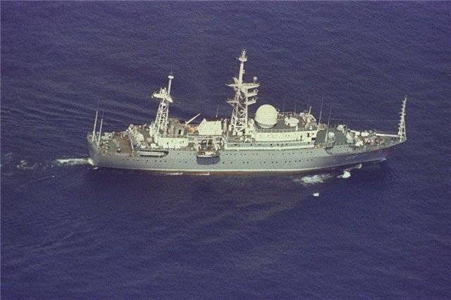 США пристально следят за российским кораблем-разведчиком «Виктор Леонов»