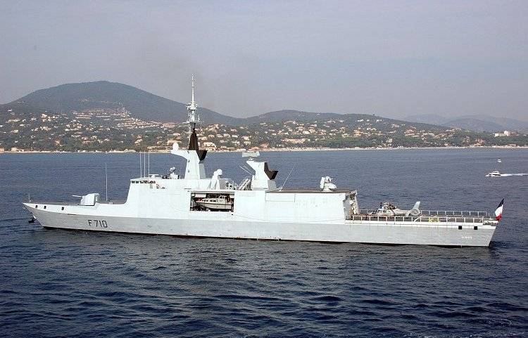 Французский фрегат вошел в Черное море