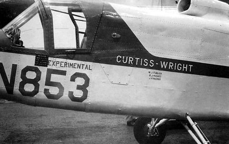 Экспериментальный конвертоплан Curtiss-Wright X-100 (США)