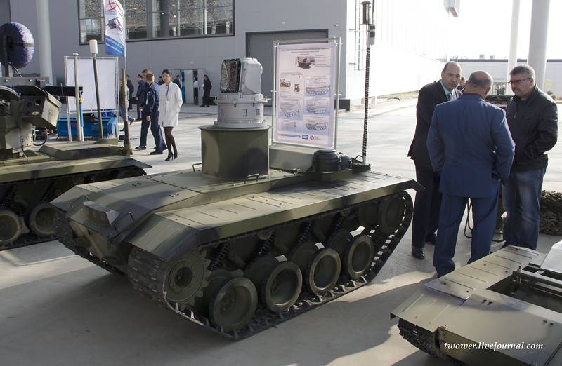 Боевой робот "Нерехта" сможет бороться с танками