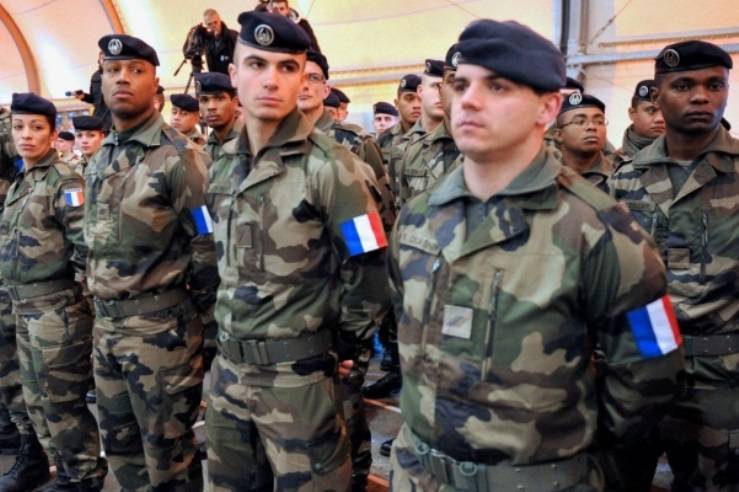 В Эстонию прибыла первая группа французских военных