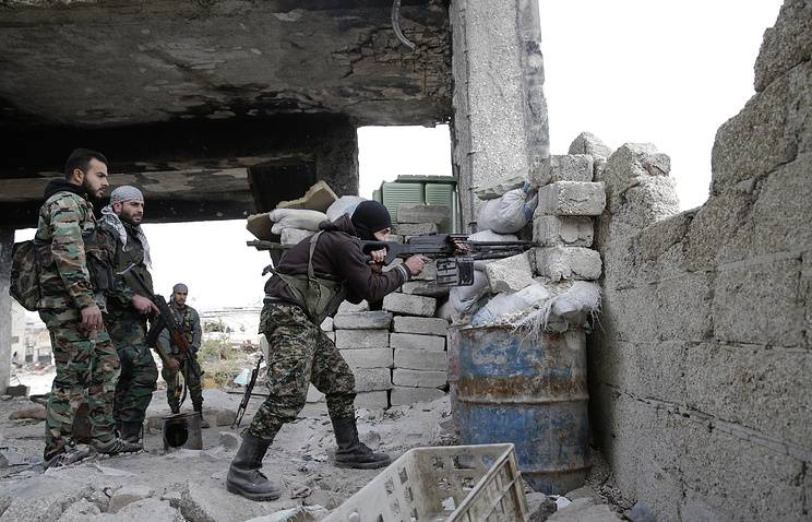 Сирийская армия ведет ожесточенные бои в Дамаске