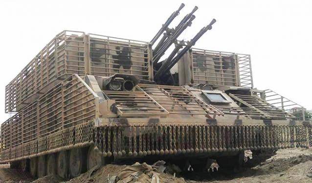 Модернизация ЗСУ-23-4 в Сирии