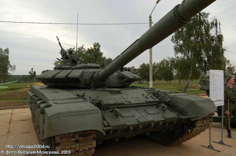Партия танков Т-72Б3 поступили в Таманскую мотострелковую дивизию