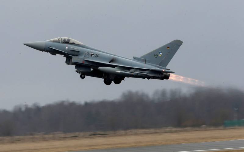 Истребители НАТО проведут тренировки в небе Эстонии