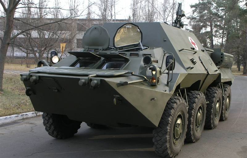 Бронированная медицинская машина БТР-3С (Украина)