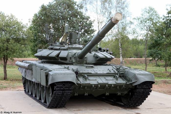 Очередная партия Т-72Б3 поступила на вооружение 1-ой танковой армии
