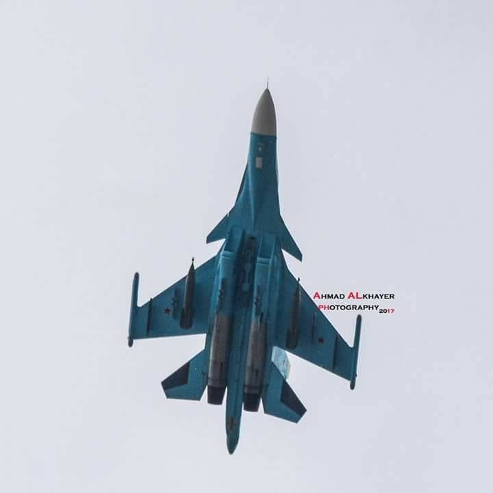 В Сирии замечен Су-34 с корректируемыми бомбами КАБ-1500Л