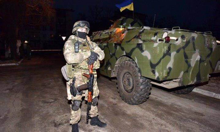 В контролируемых Киевом районах Донбасса введен режим КТО