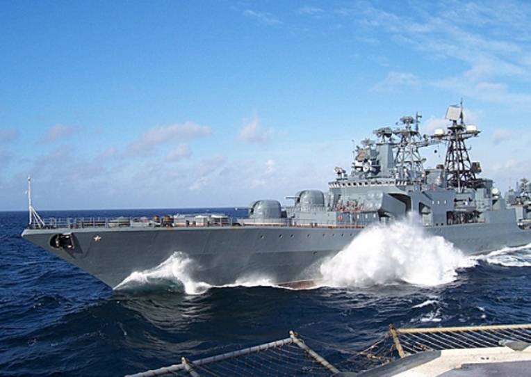 БПК «Адмирал Виноградов» отработал в Японском море задачи по уничтожению подлодки противника