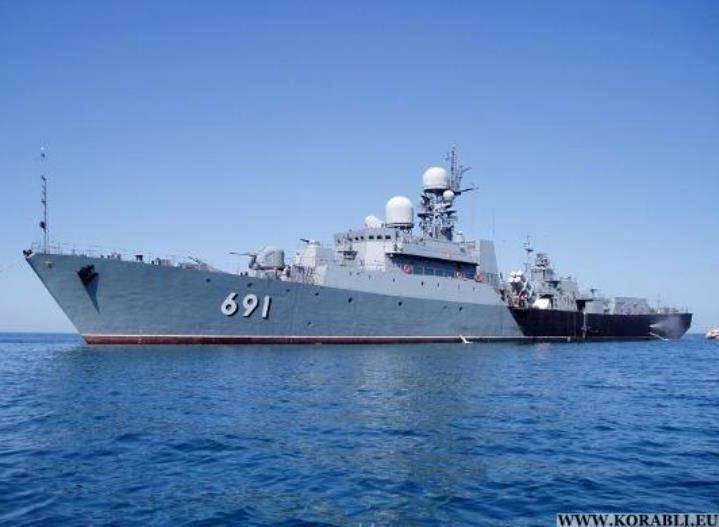 Каспийская флотилия приступила к учениям