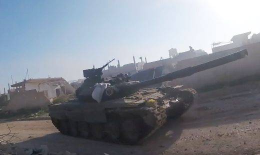 Трофейный Т-90А помог боевикам в Сирии захватить Маардес