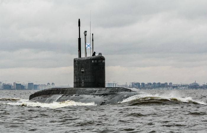 Субмарина «Краснодар» провела ракетные стрельбы на Балтике