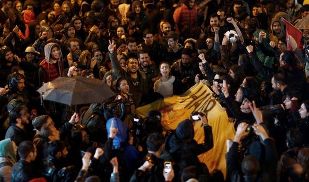 Массовые акции протеста в Турции