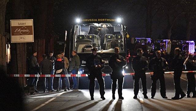 По делу о взрывах у автобуса футбольного клуба "Боруссия" задержан выходец из России