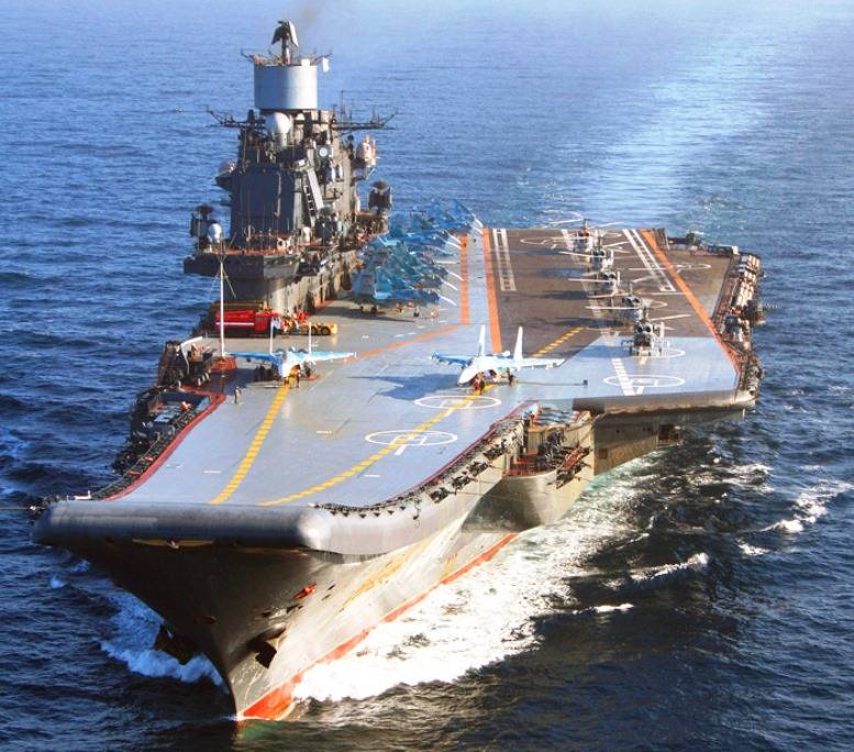 Согласована цена модернизации «Адмирала Кузнецова»