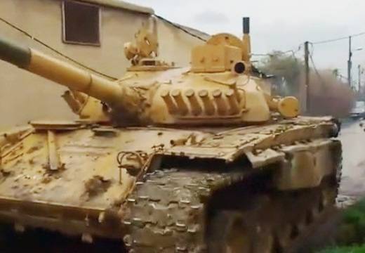 В Сирии модернизируют Т-72 «натовской модификации»
