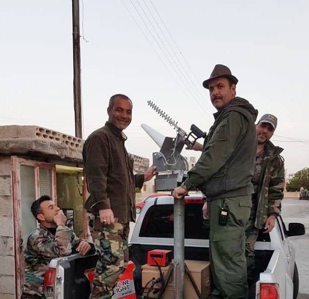 В Сирии начали использовать «противодроновые пушки»