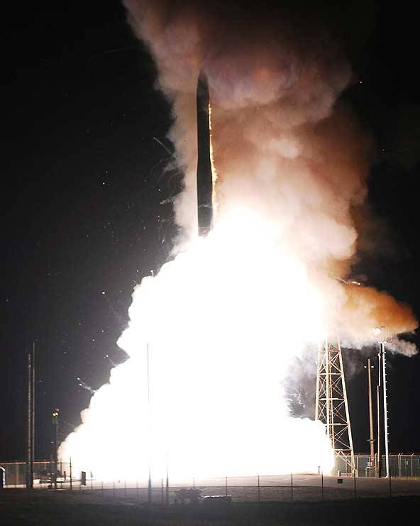 США планируют новый запуск МБР Minuteman III