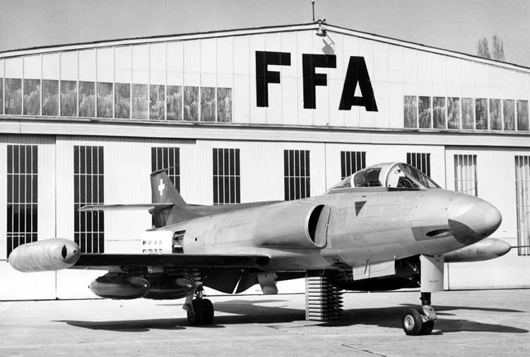 FFA Р-16: опытный многоцелевой швейцарский истребитель
