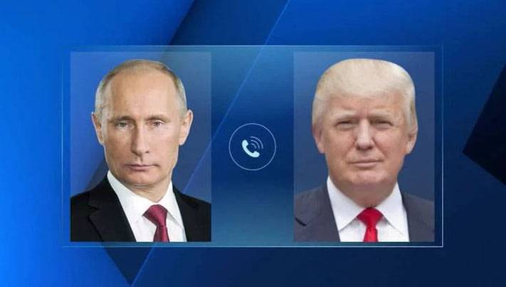 Владимир Путин и Дональд Трамп поговорили по телефону