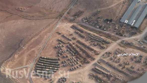 США стянули к границе Сирии бронетехнику