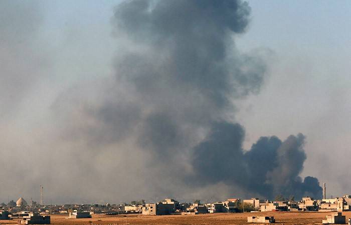 ВВС Сирии нанесли массированный удар по боевикам