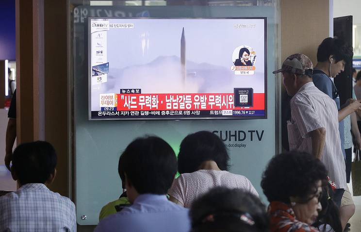 Токио: северокорейская ракета пролетела 800 км