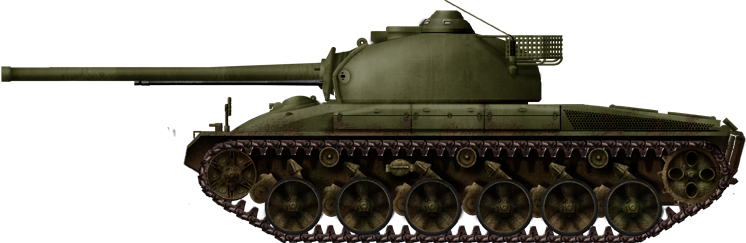 Первый танк Швейцарии -  Panzer 58