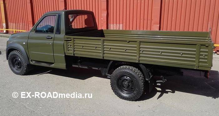 В сети появились фото армейской версии "УАЗа"